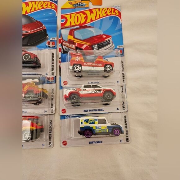 HotWheels First Response Set Of 6 Cars - Picture 4 of 5
